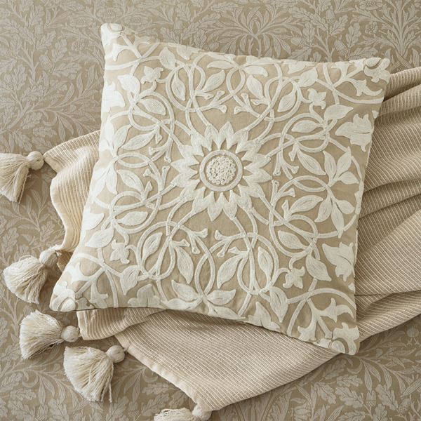 Pure St James Cushion - Linen